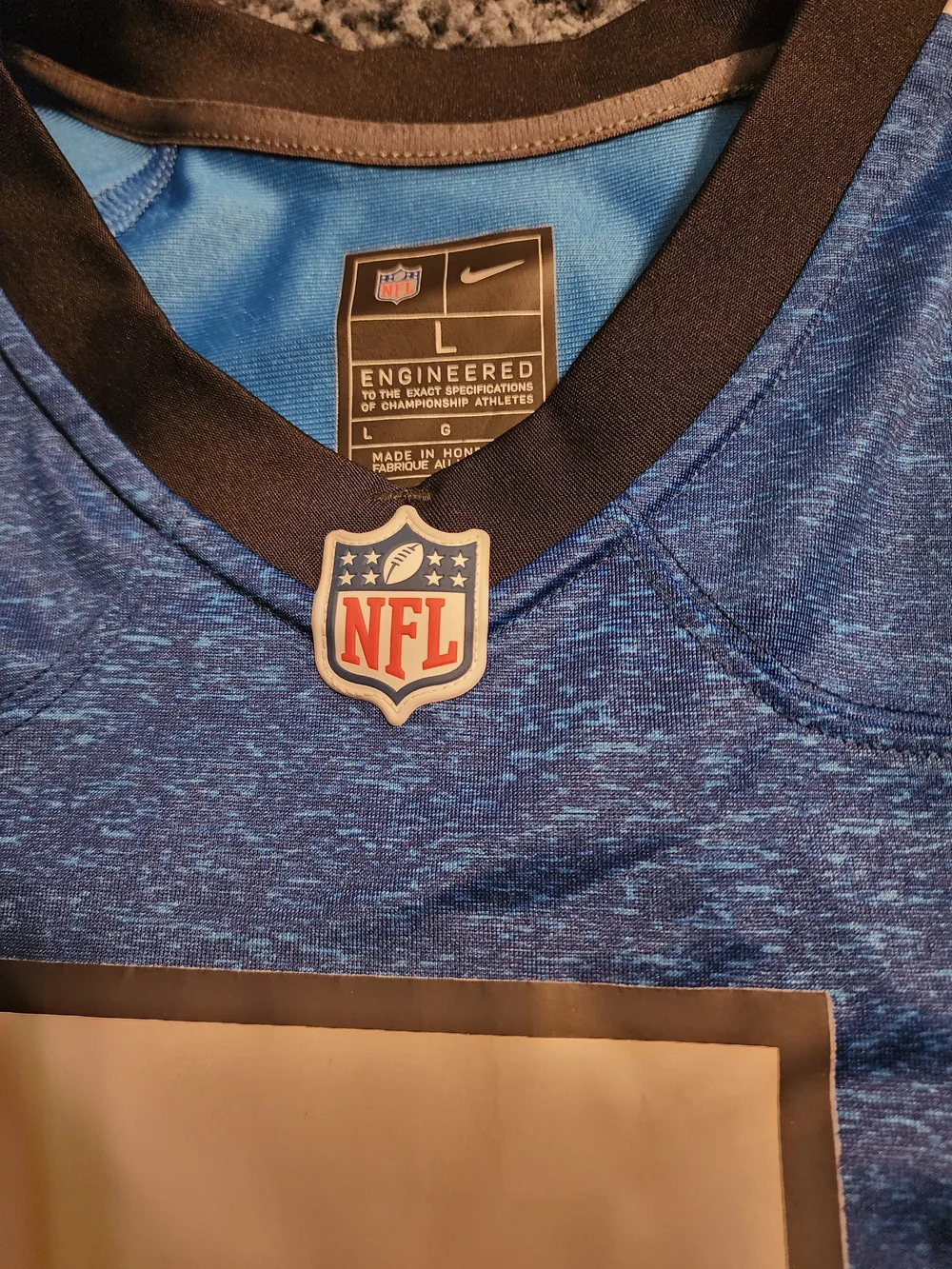 Nike Men's Blue #5 Richardson Football Jersey